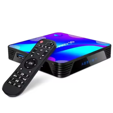 Android TV Box 11.0, Android Box 2026 RK3318 Quad Core CPU 2GB 16GB Supports 4K 2.4+5.8G Dual-WiFi/1