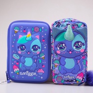 ⭐⭐Australia smiggle Sharp Horn Kitten Pencil Case Pencil Case Children Stationery Box Series Direct Mail