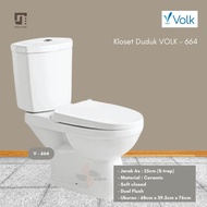 Kloset Duduk Model Toto / Closet Duduk / Toilet Duduk