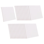 (CSID) {0} 25 Pcs Magnetic Painting Canvas Panel Magnetic Mini Canvas Boards Canvas Blank Canvases f