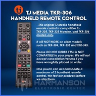 
 ◜ ⎯ TJ Media Handheld Remote Control for TKR-306/TKR-305/TKR-335 Maestro