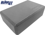 普拉提 EVA瑜伽磚 輔助拉伸 運動 健身 瑜珈工具 - 灰色