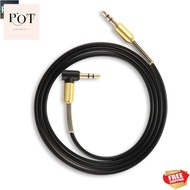 [LOCAL] 1M Car Aux Audio Cable 3.5mm Jack Male To Male HIFI Universal Stereo Audio Cable