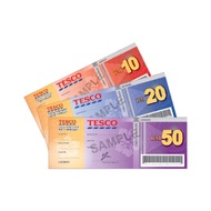 可在全马的Tesco当现金使用 Tesco/Lotus Voucher 代金券 5pcs*RM10  (Total=RM50) 2027exp