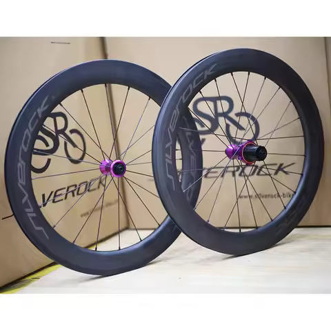 SILVEROCK SR50 Carbon Wheels 20in 451 406 Rim Caliper V Brake for Minivelo P8 P18 Tern N8 Folding Bi