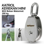 KATROL MINI STAINLESS STEEL KATROL KEREKAN BARANG SERBAGUNA 400 KG SUPER KUAT M15-M50