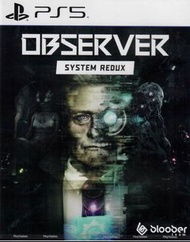 《今日快閃價》 全新 PS5遊戲 觀察者 系統還原 / 侵視者 系統還原 Observer System Redux 港版中英文版