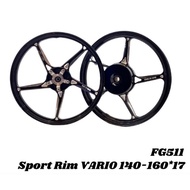 sport rim vario ENKEI FG511 VARIO150 FG511 CNC 1.4-1.6-17 SPORT RIM 17INCH VARIO150 FG511 CNC 14/16 