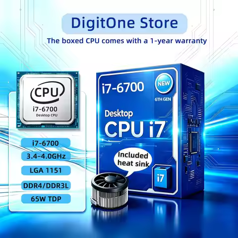 Intel Core i7-6700 i7 6700 3.4 GHz new Quad-core Eight-threaded 65w CPU LGA 1151