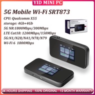Unlocked 5G Mobile Wi-Fi SRT873 Low Functionality Dual Networking SIM Card Access/Network Cable Acce