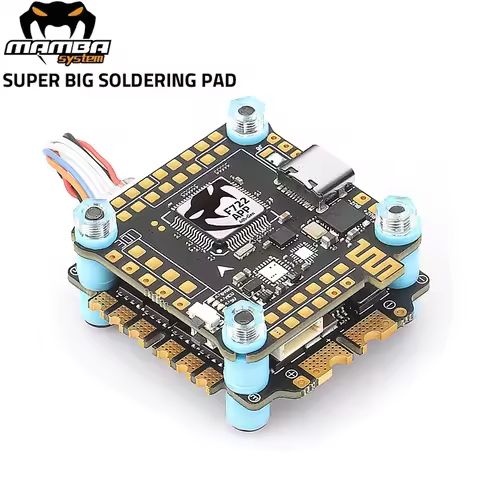 DIATONE MAMBA MK4 F722 Flight Controller ICM42688P W/ AM32 F55 / F65_128K 4in1 ESC Dshot 300/600/120