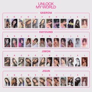 Fromis 9 Unlock My World Album Ver. Photocard