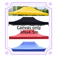 itop Canvas Only for 10 ' x 15 ' Roof 80cm Canopy Tent. Kanvas Saja utk Kanopi Khemah