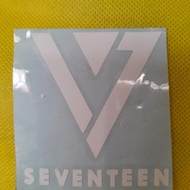 SEVENTEEN logo cutting sticker KPop