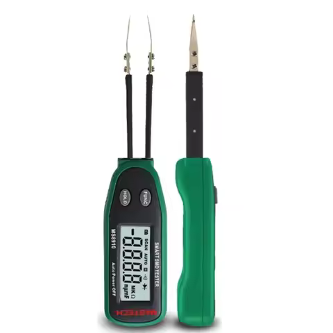 MASTECH Automatic SMD Clip Meter MS8911 SMD Component Tester Digital Resistance Capacitance Meter MS