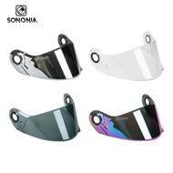 SONONIA Motorcycle Full Helmet Visor Lens for LS2 FF370 FF394 FF325,Suitable for Daytime