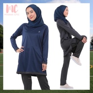 JERSEY MUSLIMAH COMEL Polyester plus size (M-6XL) Baju Sukan Cepat Kering