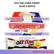 (Halal) KHY OAT CUBE CANDY 13.5G X 30PCS F911