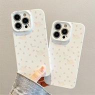 Swans and flowers Full package anti drop hard case phone case suitable for iPhone 15 14 13 12 11 pro