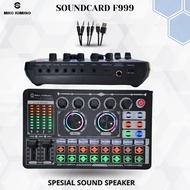 SOUND CARD MIXER F999 LIVE WIRELESS
