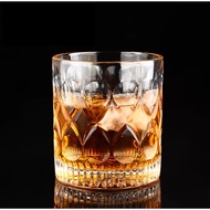 🔥[HOT!] 1pcs 280mL Dining Drinking Glass Liquor Glass Wine Glass Whiskey Glass Liquor Drinking Glass
