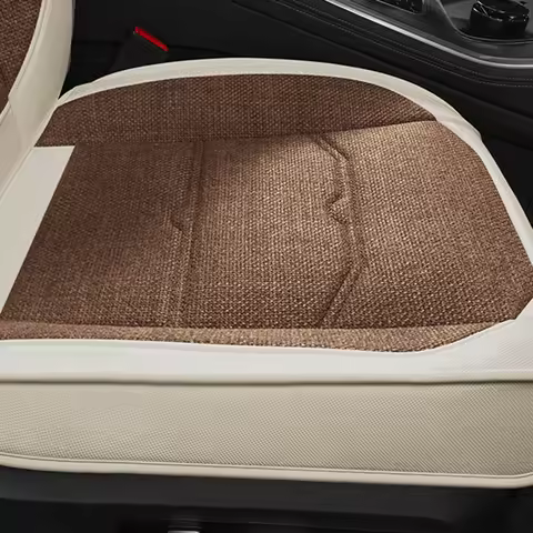 1 PCS Flax Car Seat Covers For hyundai i20 nissan teana j32 ix35 suzuki swift Universal Fit for Most