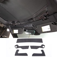 Car Roof Convertible Switch Panel Sticker Trim Carbon Fiber Decorative Kit For Chevrolet Corvette C8