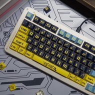 Cyberpunk PBT Original Factory Height Keycap Suitable for Mega Lion mad68/Nightmare/ez63/wotting6075