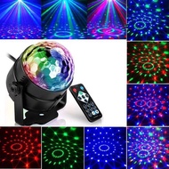 7-color rotating led disco light flashes with music in stage rooms