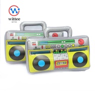WITTEE PVC Inflatable Balloons  Inflated Toys 80's 90's Party Decorations Photo Booth Props