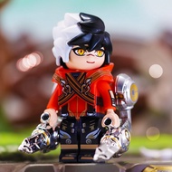 Blind Box Mini Egg Assembly Toy for Honor of Kings Mechanism Educational Building Blocks Compatible 