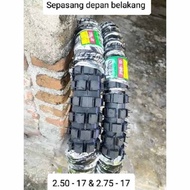 ban cross ban pacul ban Trail murah 2.50 ring17 dan 2.75 ring17