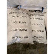 Mgso4 EPSOM ENGINEERING SALT 25kg Magnesium Sulphate