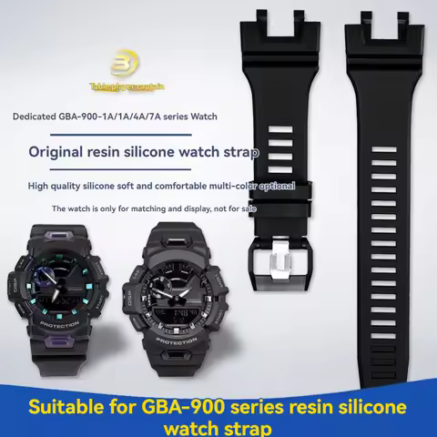 For Casio G-SHOCK series 5641 GBA-900-1A/GBA-900 modified resin silicone watch strap accessories men