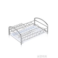 碗架304不銹鋼碗碟瀝水架單層廚房用品涼放碗盤碟筷子餐具收納架