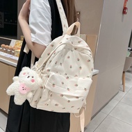 Backpack Female 22 High-Value Literary Casual Elementary School Students Schoolbag Commuter Backpack