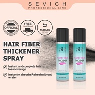 Sevich Waterproof Hair Thickening Spray Hair Concealer Anti Baldness Black (120ml)