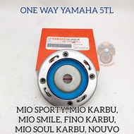 Oneway Starter 5TL Rumah Pelor Stater kualitas Original Yamaha Mio Sporty Mio Smile Mio Soul Mio Fino Mio Karbu Presisi berfungsi dengan baik awet dan mantap one way one wey Onewey otomatis setater wanwai Pino cabru sol