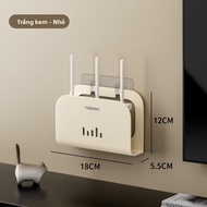 MONLEYTA | Kệ để hộp lưu trữ Wifi Kệ để hộp cáp TV Kệ treo tường Kệ để đồ Kệ che giấu Đế hộp mạng Ro