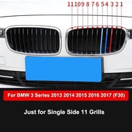 3pcs/lot Car Grille Network Decor Trims Grill Sticker for BMW E46 F30 E90 3 Series Car Style BMW Gri