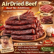 【100% Pure Beef】Hand Torn Air Dried Beef Jerky Beef Jerky/Dried Beef/Hand Torn Beef