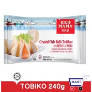 RICHMAMA Crystal Fish Ball Tobiko 240g (Bebola Kristal Tobiko) [KL, Klang, Selangor Delivery only]