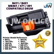 OKI Compatible Drum B431 B411 B411d B411dn B431d B432dn MB461 MB471 MB471w MB491 44574303