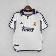 皇馬 Real Madrid 00-01 主場復古球衣 經典足球服 S-XXL 實拍不欺
