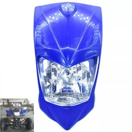 Motorcycle Headlight Cover with headlight for ATV four wheel ATV motorcycle parts 150-250CC dinosaurs