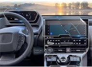 CDEFG 2 Pack bZ4X Screen Protectors, 12.3" Touchscreen & 7" Digital Gauge Cluster, for Toyota bZ4X (
