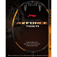 Badminton Racket LI-NING AXFORCE TIGER 4U/5U With Strings Thousand Handles Bag (Please Read The Deta