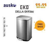 EKO Dustbin | DELLA | EK9366 | Multiple Size | Pedal Dustbin | Soft Closing | Dustbin Kitchen