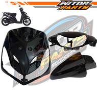 Paket Cover Depan Mio Sporty Mio Smile Hitam / Tameng + Batok + Spakbor Depan Mio Sporty Mio Smile Hitam / Cover Body Depan Yamaha Mio Smile Hitam / Body Halus Depan Mio Smile Hitam