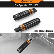 For Harley Sportster 1200 Custom XL1200C 2014-2018 Passenger Footpeg Iron 883 1200 XL883N XL1200NS S